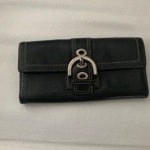 Coach leather wallet